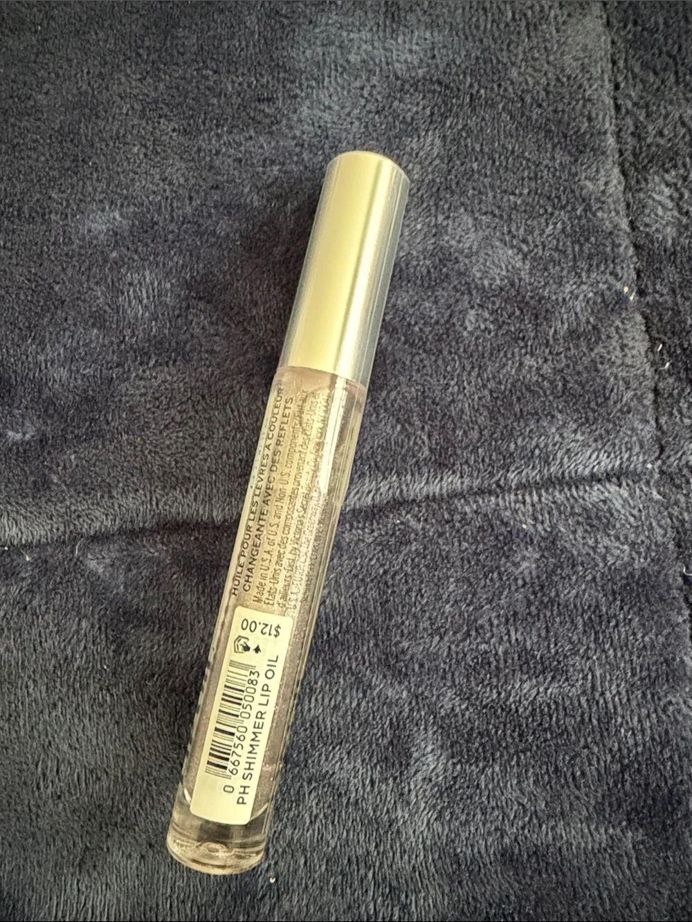 PINK Victoria's Secret PH Shimmer Lip Oil - Champagne Pink Sheen